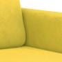 Sillón de terciopelo amarillo 60 cm de , Sofás - Ref: Foro24-359428, Precio: 150,40 €, Descuento: %