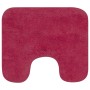 Fuchsia 3-Piece Fabric Bath Mat Set by vidaXL, Rugs and bath mats - Ref: Foro24-133226, Price: 22,71 €, Discount: %