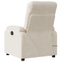 Sillón reclinable de masaje eléctrico tela de microfibra beige de , Sillones - Ref: Foro24-3204927, Precio: 281,98 €, Descuen...