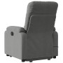 Sillón masaje eléctrico reclinable elevable tela gris oscuro de , Sillones - Ref: Foro24-3204952, Precio: 323,71 €, Descuento: %