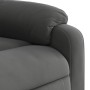 Sillón masaje eléctrico reclinable elevable tela gris oscuro de , Sillones - Ref: Foro24-3204952, Precio: 323,71 €, Descuento: %