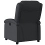 Sillón reclinable eléctrico de cuero auténtico negro de , Sillones - Ref: Foro24-3204254, Precio: 370,99 €, Descuento: %