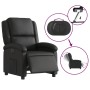 Sillón reclinable eléctrico de cuero auténtico negro de , Sillones - Ref: Foro24-3204254, Precio: 370,99 €, Descuento: %