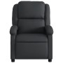 Sillón reclinable eléctrico de cuero auténtico negro de , Sillones - Ref: Foro24-3204254, Precio: 370,99 €, Descuento: %