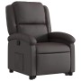 Dark Brown Genuine Leather Liftable Recliner Chair by , Armchairs - Ref: Foro24-3204263, Price: 403,68 €, Discount: %