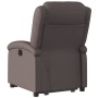 Dark Brown Genuine Leather Liftable Recliner Chair by , Armchairs - Ref: Foro24-3204263, Price: 403,68 €, Discount: %