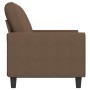 2 seater brown fabric sofa 120 cm by , Sofas - Ref: Foro24-359386, Price: 256,39 €, Discount: %