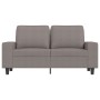 2-seater sofa in taupe gray fabric 120 cm by , Sofas - Ref: Foro24-359390, Price: 256,39 €, Discount: %