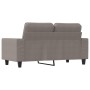 2-seater sofa in taupe gray fabric 120 cm by , Sofas - Ref: Foro24-359390, Price: 256,39 €, Discount: %