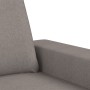 2-seater sofa in taupe gray fabric 120 cm by , Sofas - Ref: Foro24-359390, Price: 256,39 €, Discount: %