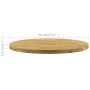 Round table top solid oak wood 44 mm 700 mm by vidaXL, Table tops - Ref: Foro24-245995, Price: 182,70 €, Discount: %