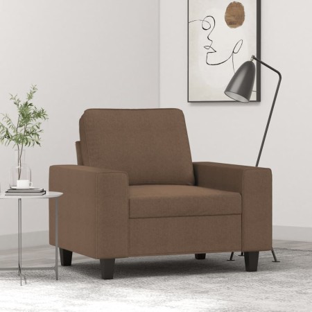 Brown fabric armchair 60 cm by , Sofas - Ref: Foro24-359378, Price: 189,50 €, Discount: %