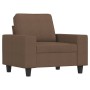 Brown fabric armchair 60 cm by , Sofas - Ref: Foro24-359378, Price: 189,50 €, Discount: %