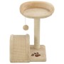 Cat scratcher with 40 cm beige and brown sisal post by vidaXL, Cat furniture - Ref: Foro24-170544, Price: 35,95 €, Discount: %