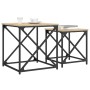 Stackable coffee tables 2 pieces engineered wood Sonoma oak by , Coffee table - Ref: Foro24-838944, Price: 42,99 €, Discount: %