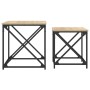 Stackable coffee tables 2 pieces engineered wood Sonoma oak by , Coffee table - Ref: Foro24-838944, Price: 42,99 €, Discount: %