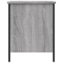 Sonoma gray engineered wood storage bench 40x42.5x50cm by , Benches for halls and storage - Ref: Foro24-839011, Price: 40,62 ...