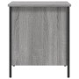 Sonoma gray engineered wood storage bench 40x42.5x50cm by , Benches for halls and storage - Ref: Foro24-839011, Price: 40,62 ...