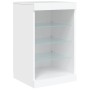 Sideboard with white LED lights 123x37x67 cm by , Sideboards - Ref: Foro24-3209079, Price: 184,04 €, Discount: %