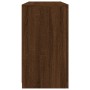 Sideboard with LED lights oak brown 123x37x67 cm by , Sideboards - Ref: Foro24-3209085, Price: 143,39 €, Discount: %