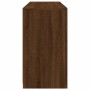 Sideboard with LED lights oak brown 123x37x67 cm by , Sideboards - Ref: Foro24-3209064, Price: 150,32 €, Discount: %