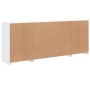 Sideboard with white LED lights 163x37x67 cm by , Sideboards - Ref: Foro24-3209072, Price: 195,91 €, Discount: %