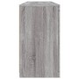 Aparador con luces LED gris Sonoma 163x37x67 cm de , Aparadores - Ref: Foro24-3209098, Precio: 180,04 €, Descuento: %