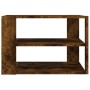 Mesa de centro madera ingeniería roble ahumado 59,5x59,5x40 cm de , Mesas de centro - Ref: Foro24-834254, Precio: 50,99 €, De...