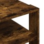 Smoked oak engineered wood coffee table 59.5x59.5x40 cm by , Coffee table - Ref: Foro24-834254, Price: 50,58 €, Discount: %