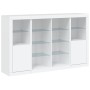 Sideboards with LED lights 3 pieces white engineered wood by , Sideboards - Ref: Foro24-3209135, Price: 237,79 €, Discount: %