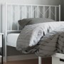 Cabecero de metal blanco 100 cm de , Cabeceros y pies de cama - Ref: Foro24-374515, Precio: 24,26 €, Descuento: %