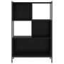 Black engineered wood shelf 72x28x109 cm by , Bookcases and shelves - Ref: Foro24-838883, Price: 61,31 €, Discount: %