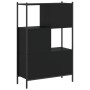 Estantería de madera de ingeniería negra 72x28x109 cm de , Librerías y estanterías - Ref: Foro24-838883, Precio: 61,40 €, Des...