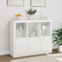 Sideboards mit LED-Beleuchtung, 3 Stück, weißes Holzwerkstoff von , Sideboards - Ref: Foro24-3209100, Preis: 235,09 €, Rabatt: %