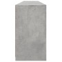 Concrete gray sideboard with LED lights 202x37x67 cm by , Sideboards - Ref: Foro24-3209047, Price: 213,24 €, Discount: %