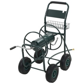 Garden hose cart 1/2" steel connector 75 m by vidaXL, Garden hose holder - Ref: Foro24-143777, Price: 151,99 €, Discount: %