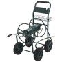 Carrito de manguera para jardín conector de 1/2" acero 75 m de vidaXL, Soporte de manguera de jardín - Ref: Foro24-143777, Pr...