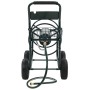 Carrito de manguera para jardín conector de 1/2" acero 75 m de vidaXL, Soporte de manguera de jardín - Ref: Foro24-143777, Pr...