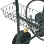 Carrito de manguera para jardín conector de 1/2" acero 75 m de vidaXL, Soporte de manguera de jardín - Ref: Foro24-143777, Pr...