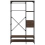 Armario cajones madera ingeniería marrón roble 100x40x180 cm de , Armarios roperos - Ref: Foro24-838952, Precio: 127,80 €, De...