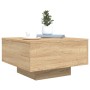 Mesa de centro madera de ingeniería roble Sonoma 55x55x31 cm de , Mesas de centro - Ref: Foro24-836569, Precio: 42,36 €, Desc...