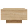 Mesa de centro madera de ingeniería roble Sonoma 55x55x31 cm de , Mesas de centro - Ref: Foro24-836569, Precio: 42,36 €, Desc...