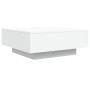 Mesa de centro madera de ingeniería blanco 80x80x31 cm de , Mesas de centro - Ref: Foro24-836581, Precio: 70,68 €, Descuento: %