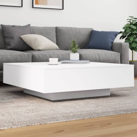 White engineered wood coffee table 100x100x31 cm by , Coffee table - Ref: Foro24-836595, Price: 92,27 €, Discount: %