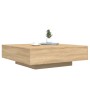 Sonoma oak engineered wood coffee table 100x100x31 cm by , Coffee table - Ref: Foro24-836597, Price: 96,13 €, Discount: %