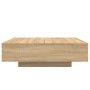 Sonoma oak engineered wood coffee table 100x100x31 cm by , Coffee table - Ref: Foro24-836597, Price: 96,13 €, Discount: %