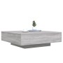 Couchtisch mit LED-Leuchten Sonoma grau 100x100x31 cm von , Couchtisch - Ref: Foro24-836607, Preis: 111,77 €, Rabatt: %