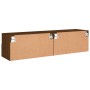 Muebles de pared para TV 2 uds madera roble marrón 60x30x30 cm de , Muebles TV - Ref: Foro24-836867, Precio: 70,99 €, Descuen...