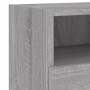 TV wall furniture 2 pcs gray Sonoma wood 60x30x30 cm by , TV Furniture - Ref: Foro24-836865, Price: 70,65 €, Discount: %