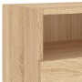 Muebles de pared para TV 2 uds madera roble Sonoma 80x30x30 cm de , Muebles TV - Ref: Foro24-836873, Precio: 77,86 €, Descuen...